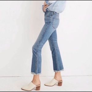 NWOT Madewell Cali Demi boot cut Eco edition